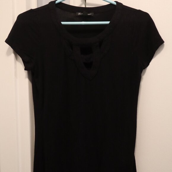 INC Black Cutout Top - Picture 2 of 5
